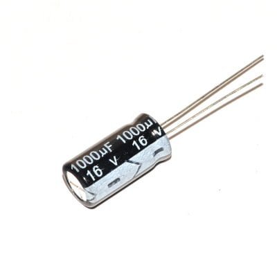 CAPACITOR 1000UF16V مكثف