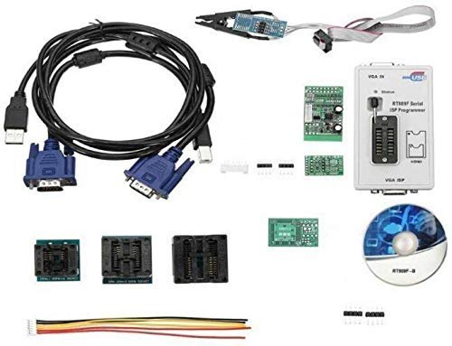 Advanced RT809F Serial ISP IC Programmer with 11 adapters +1.8v adapter+SOP8 test clip+EDID cable - Image 3