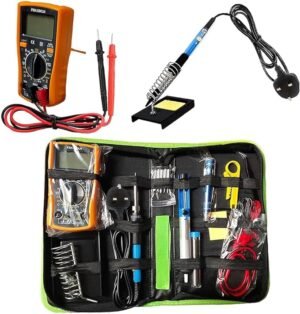 Soldering Iron Kit 60W Adjustable Temperature Welding Tool