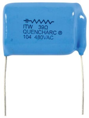 39 Ohm 104 capacitance 480VAC Capacitor 104M48QH39