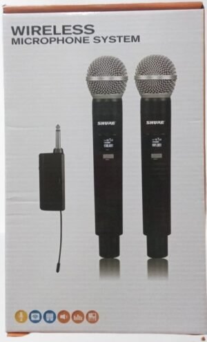 2CH Wireless Microphone SM 58