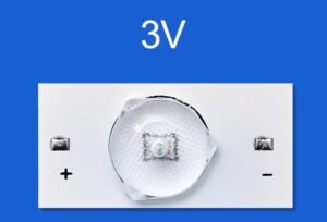 3V Single Round Small Lens Lamp